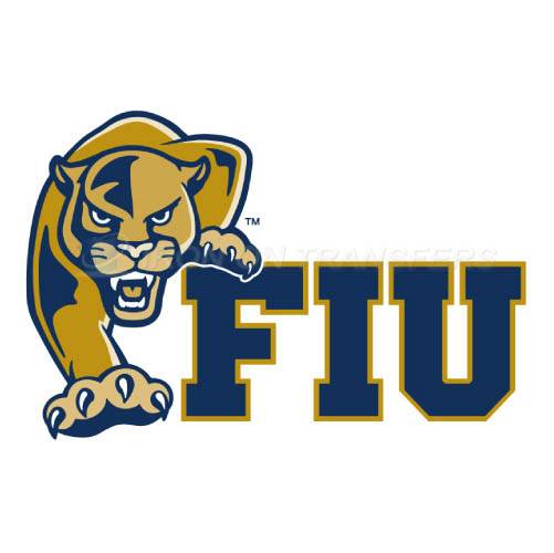 FIU Panthers Logo T-shirts Iron On Transfers N4365 - Click Image to Close